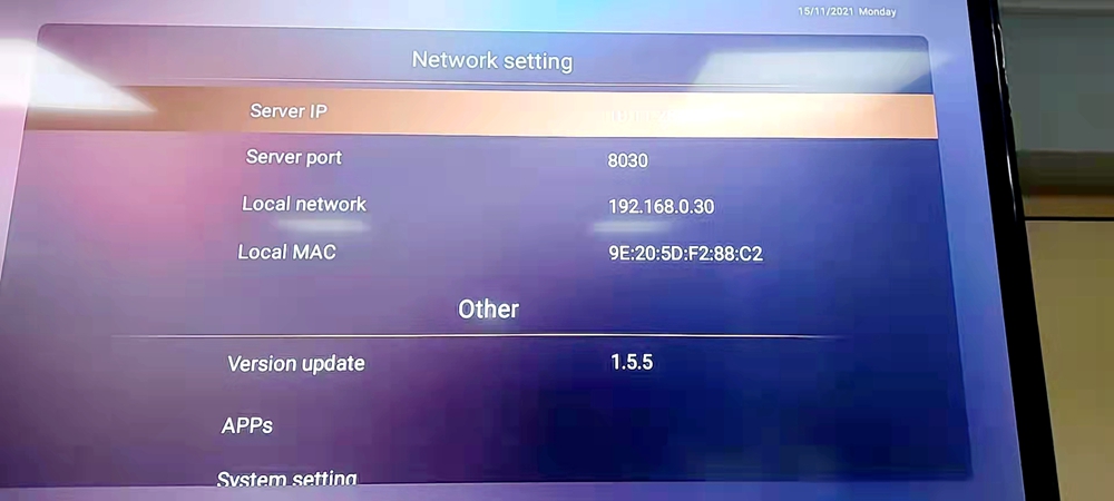 networking setting for complete iptv solution