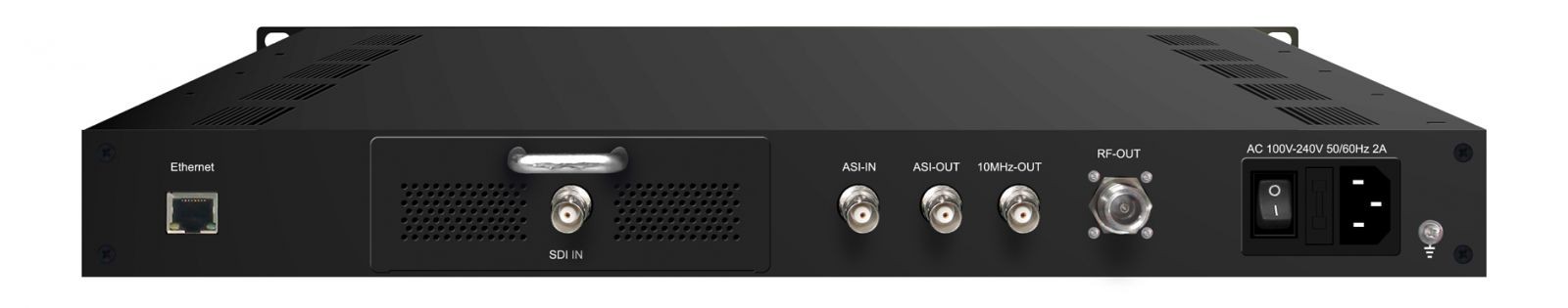 HDMI/CVBS to DVB-S/S2 RF and ASI output modulator